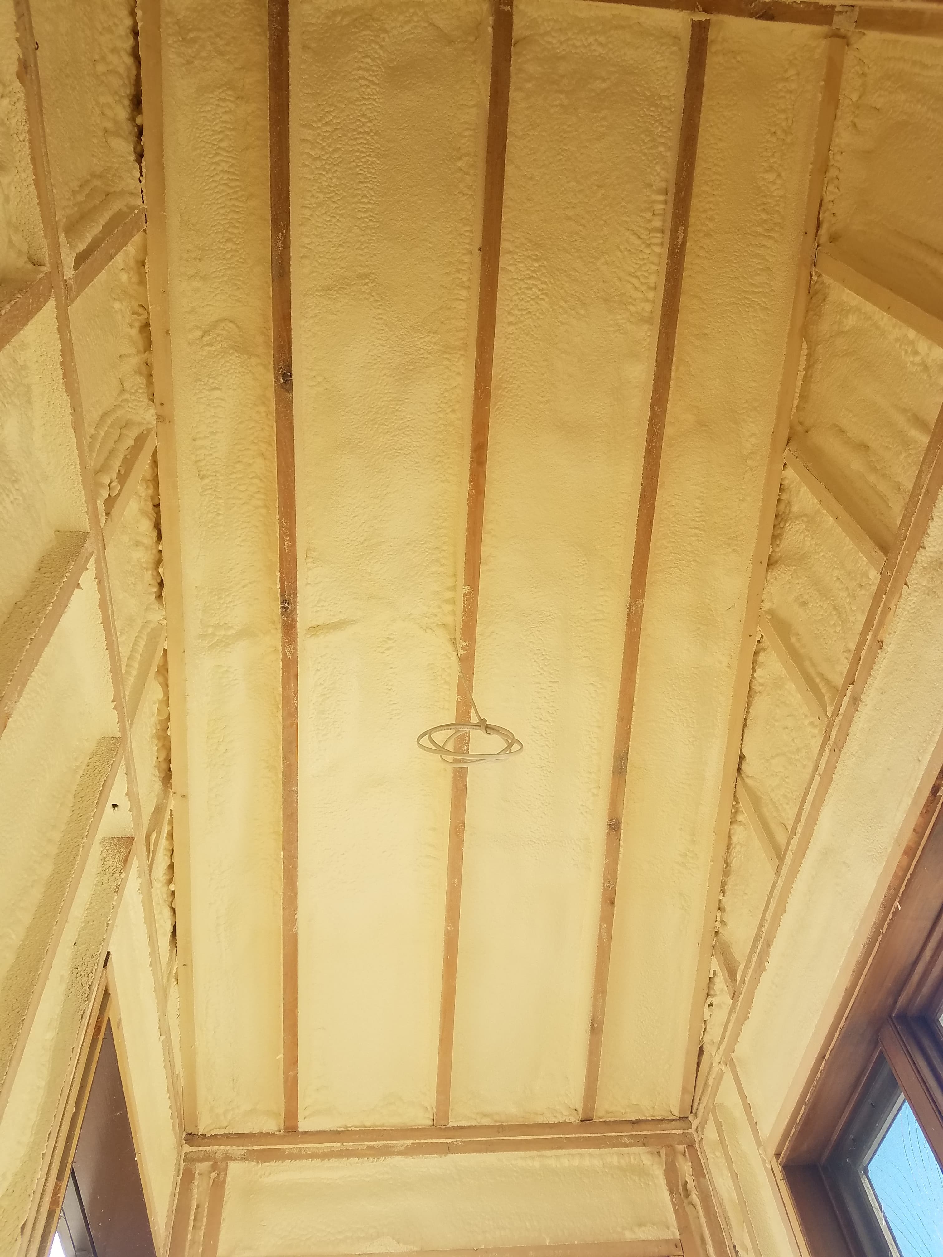 Ceiling cavity foam