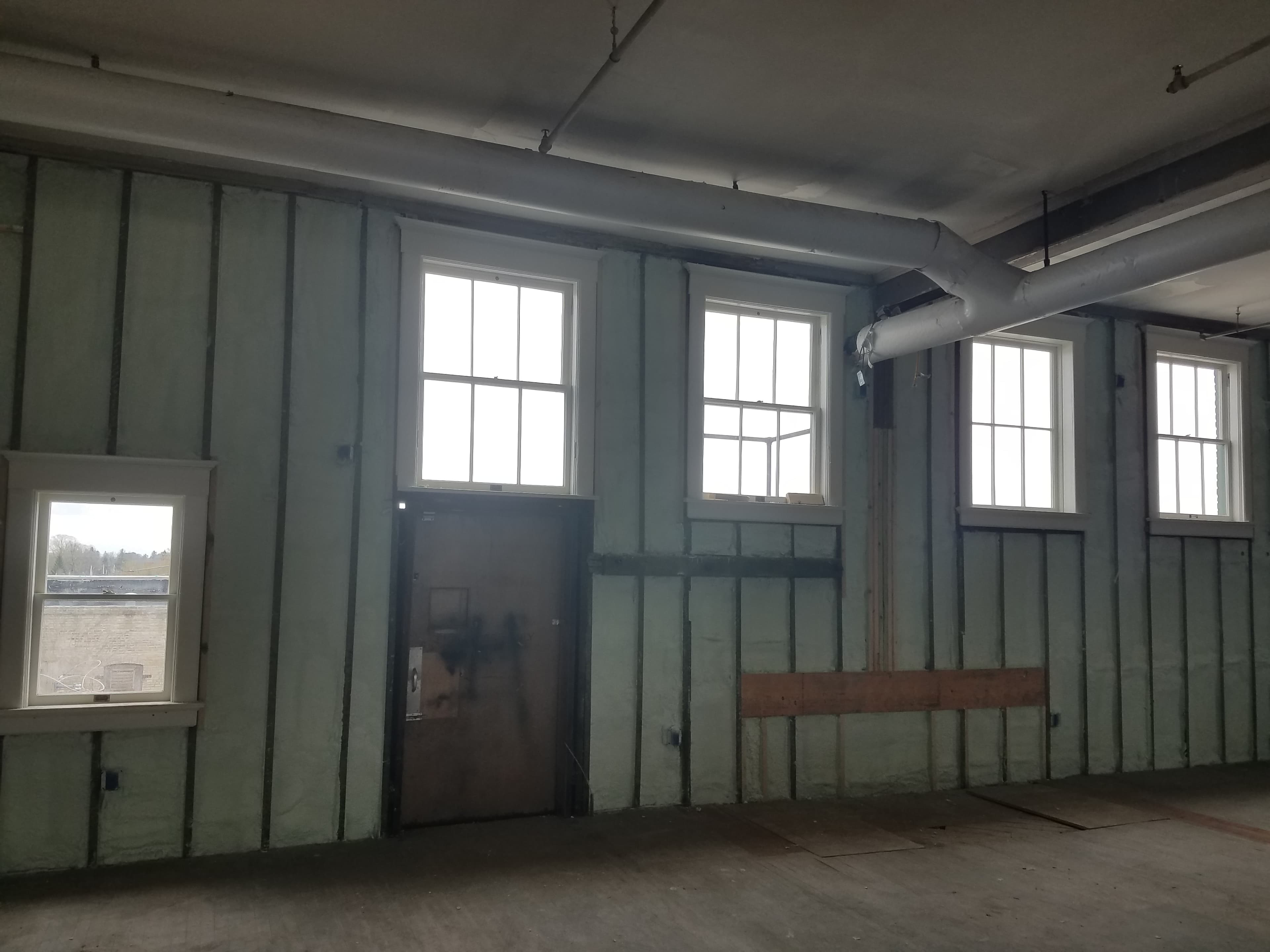 Commercial wall insulation